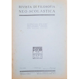 Rivista di filosofia neo-scolastica. Giugno 1947