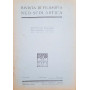 Rivista di filosofia neo-scolastica. Giugno 1947