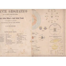 Nuovo Atlante Geografico con 34 carte e relativo testo