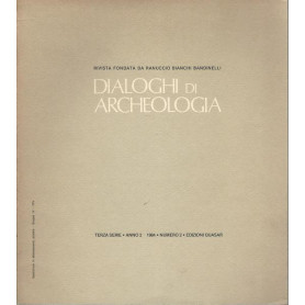 DIALOGHI DI ARCHEOLOGIA. TERZA SERIE. ANNO 2 1984. NUMERO 2