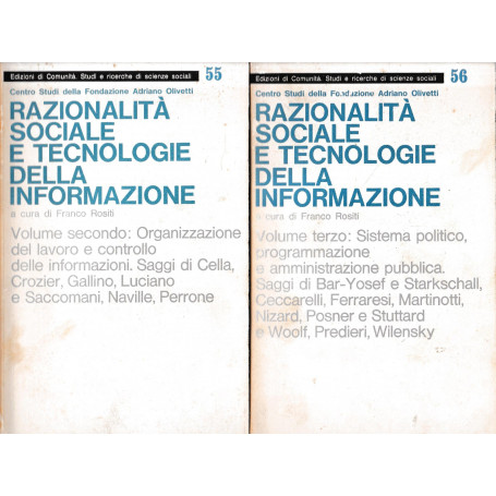 Razionalità  sociale e tecnologie dell'informazione