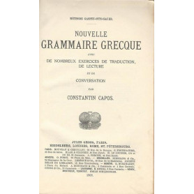 NOUVELLE GRAMMAIRE GRECQUE