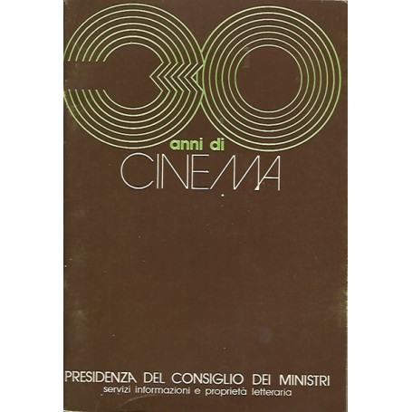 30 ANNI DI CINEMA