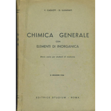 Chimica generale con elementi di inorganica