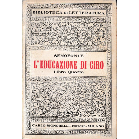 L'educazione di Ciro. Libro quarto