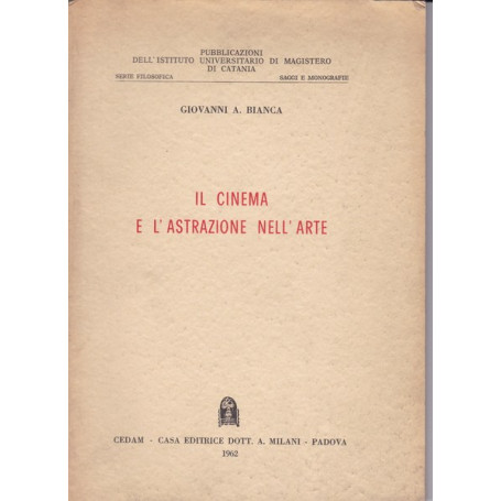 Il cinema e l'astrazione nell'arte