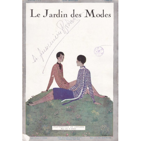 Le Jardin des Modes. Revue mensuelle. N. 91. Febbraio 1927