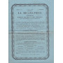 La ricamatrice. Giornale di ricami ed altri oggetti (..). 1 Gennaio 1851.