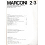 Marconi. Rivista trimestrale della Marconi Italiana. Anno VI n.2-3 Aprile 1964