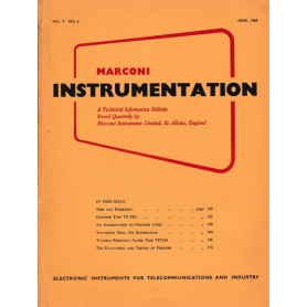 Marconi instruments. A Technical Information Bulletin. Vol. 9 - N. 6 - Giu. 1964