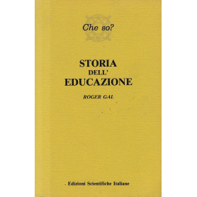 Storia dell' educazione