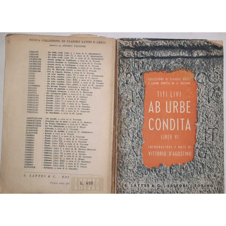 Ab urbe condita. Liber VI