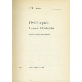 Civiltà  sepolte