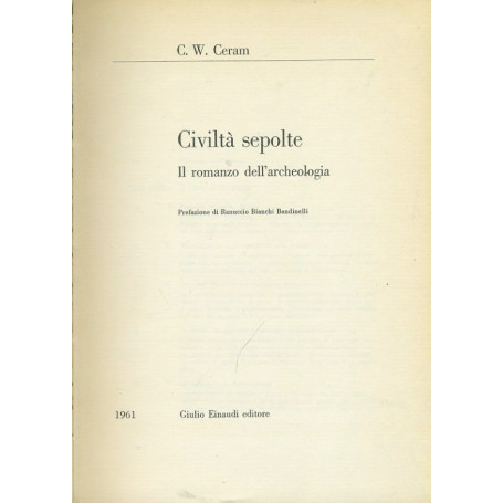 Civiltà  sepolte