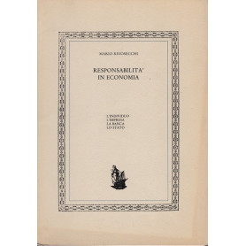 Responsabilità  in economia. L'individuo