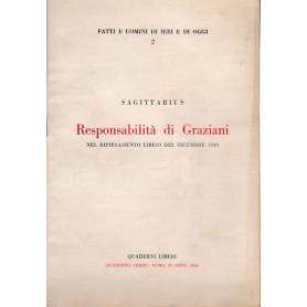 Responsabilità  di Graziani nel ripiegamento libico del dicembre 1940