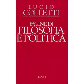 Pagine di filosofia e politica (1978-1988)