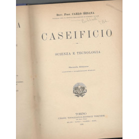 Nuova enciclopedia agraria italiana. Caseificio. Scienza e tecnologia