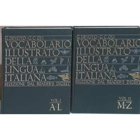 Vocabolario illustrato della lingua italiana (2 volumi)