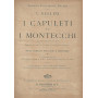 I CAPULETI ED I MONTECCHI - tragedia lirica in due atti. Canto e pianoforte