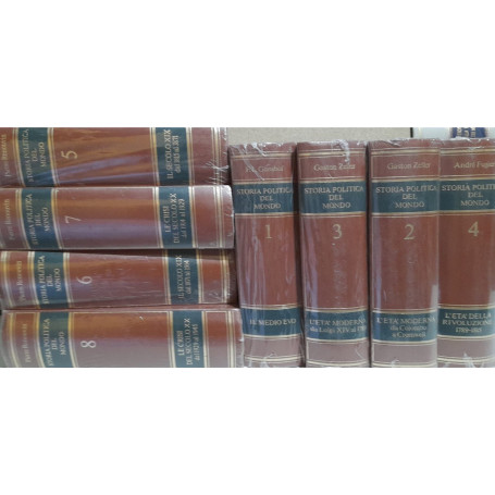 Storia Politica del Mondo (8 volumi)