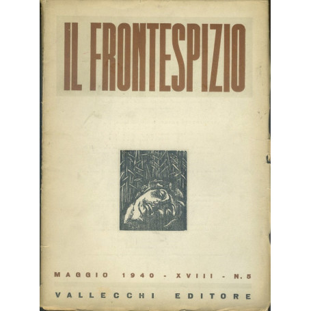 Il frontespizio. Maggio 1940. XVIII. N. 5
