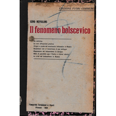 Il fenomeno bolscevico