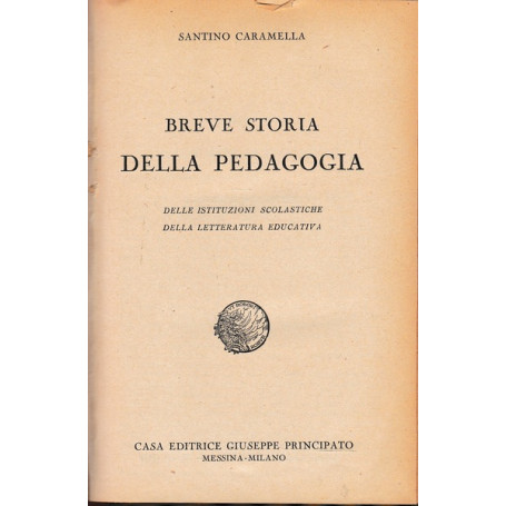 Breve storia della pedagogia