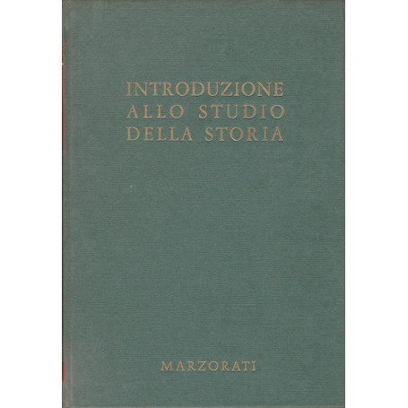 Introduzione allo studio della storia