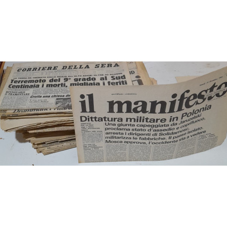 Quotidiani vari: L'Unità