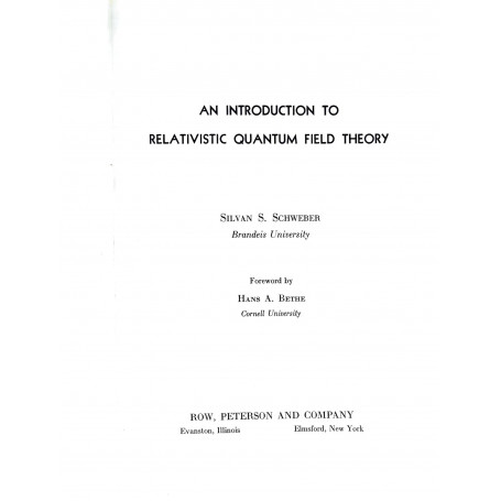 An introduction to relativistic quantun field theory