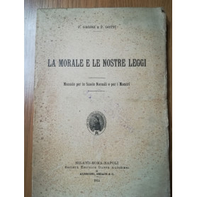 La morale e le nostre leggi