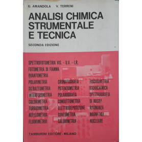 Analisi chimica strumentale e tecnica