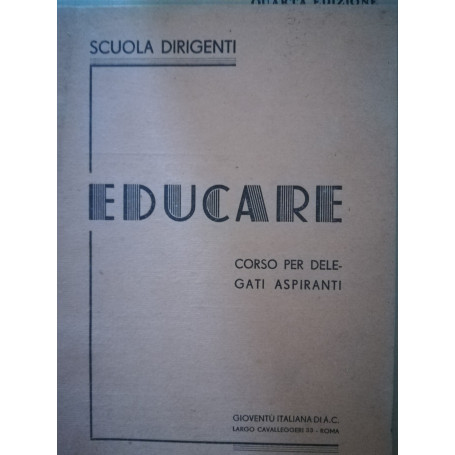 Educare corso per delegati aspiranti