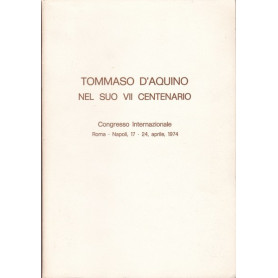 Tommaso d'Aquino nel suo VII centenario