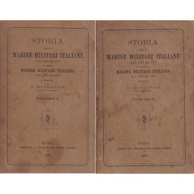 Storia delle Marine Militari Italiane e della Marina Militare Italiana - I e II