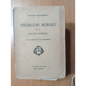 Problemi morali per le scuole morali