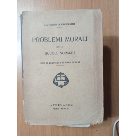 Problemi morali per le scuole morali