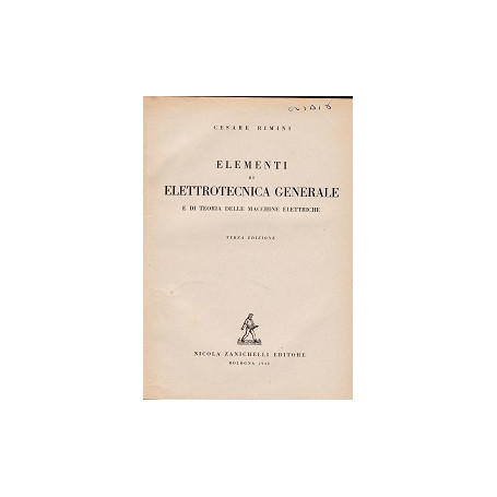 Elementi di elettrotecnica generale