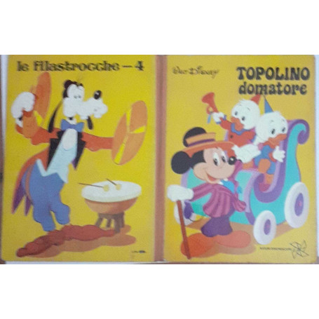 Topolino domatore. Le filastrocche n.4