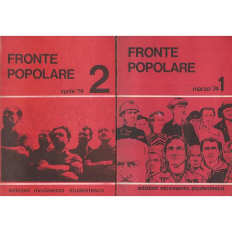 FRONTE POPOLARE MARZO- APRILE 74 N. 1-2