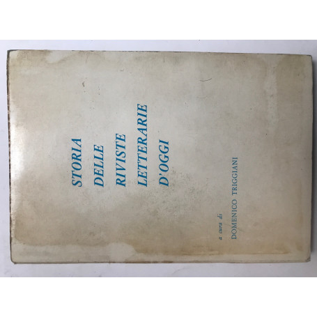 Storia delle riviste letterarie d'oggi