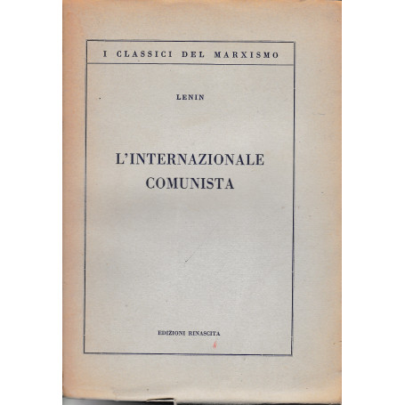 L'internazionale comunista