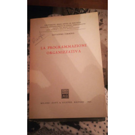 la programmazione organizzativa