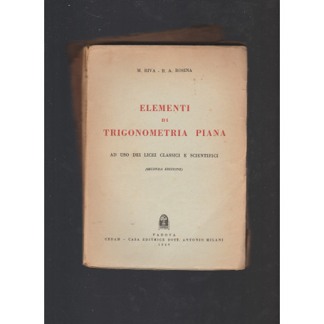 elementi di trigonometria piana