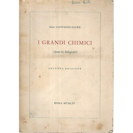 I grandi chimici
