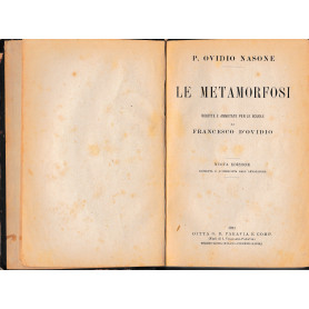 Le metamorfosi ridotte e annotate per le scuole da F. D'Ovidio