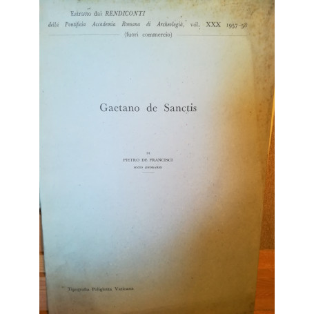 Gaetano de Sanctis