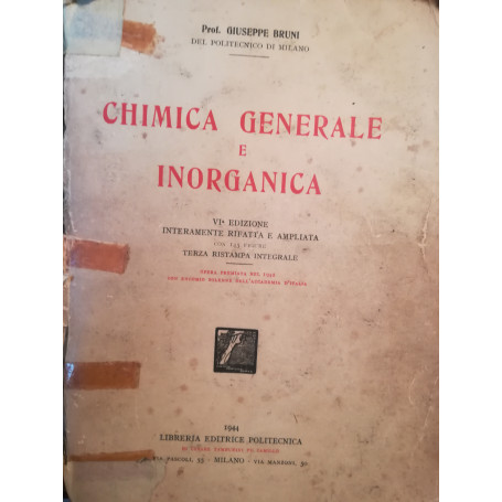 Chimica generale e inorganica