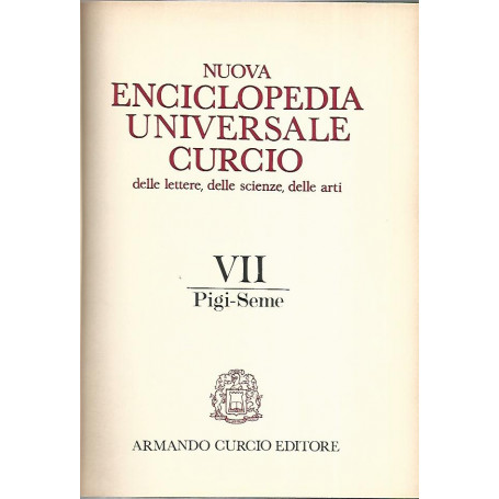 Nuova enciclopedia universale Curcio delle lettere